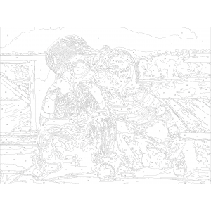 Картина по номера - Деца ZE 3099 
