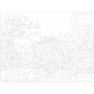 Картина по номера - Лондон ZE 3102 