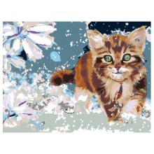 Картина по номера - Котенце ZE 3106 
