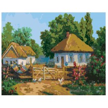 PZ 304136 Диамантен гоблен - Село