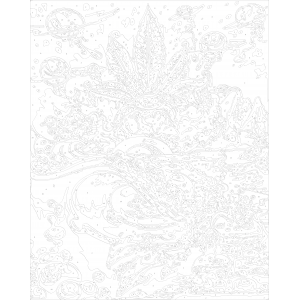 Картина по номера - Фантастична планета FLU 10