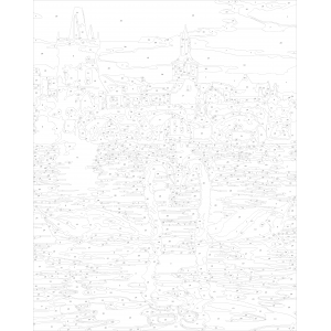 Картина по номера - Лебедова любов ZE 3167