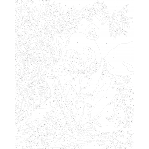 Картина по номера - Панда ZG 0281