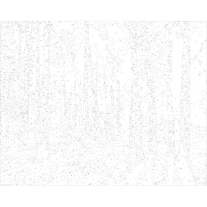 Картина по номера - Брезова горичка ZG 0312