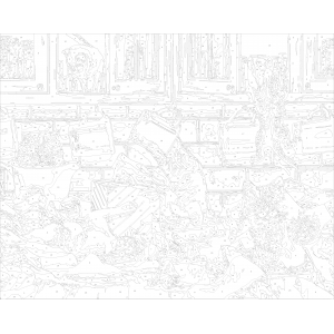 Картина по номера - Сам вкъщи ZG 0342