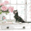 Картина по номера - Коте и цветя ZP 107