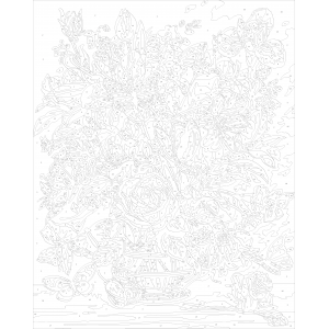 Картина по номера - Пролетно настроение  ZE 3193