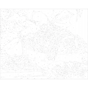 Картина по номера - Грозде ZG 0355