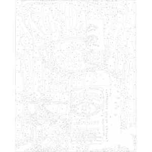 Картина по номера - Мъжки комплект ZG 0357