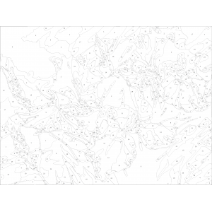 Картина по номера - Ириси ZE 3221