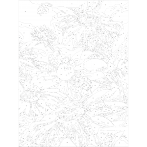 Картина по номера - Лайка и калинки ZE 3225