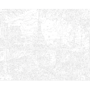 Картина по номера - Летен Париж ZG 0408