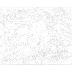 Картина по номера - Фея ZG 0413