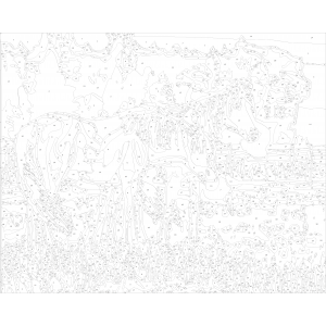 Картина по номера - Конете ZG 0427