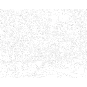 Картина по номера - Пролетен парк ZG 0434