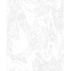 Комплект за рисуване по номера - Страст ZG 8941