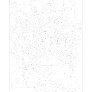 Комплект за рисуване по номера - Цветя ZG 5788 