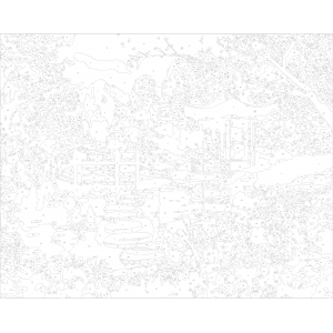 Японска градина - Картина по номера ZG 23746