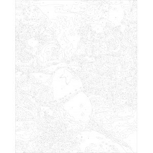 Картина по номера - Весел снежен човек ZG 0462