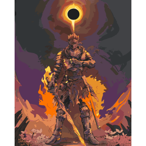 Рисуване по номера - Dark Souls ZG 3012