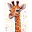Жираф - Картина по номера ZE 5701
