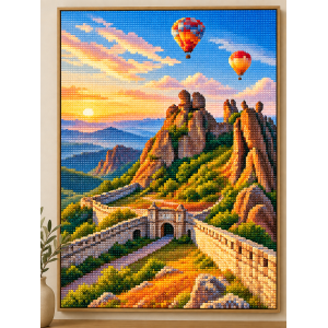 PZ 304187 Белоградчишката крепост "Калето" - Диамантен гоблен PZ 304187 Белоградчишката крепост "Калето" - Диамантен гоблен
