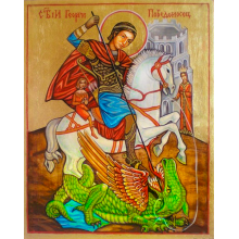 СВ.ГЕОРГИ ПОБЕДОНОСЕЦ - Диамантен гоблен IK 214235 