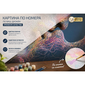 КАРТИНА  ПО НОМЕРА ПО ВАШ ДИЗАЙН ПРЕМИУМ КАЧЕСТВО