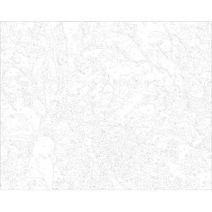 Златни брези - Картина по номера - ZG 0524