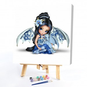 Куклa - Картина по номера ZP 4016