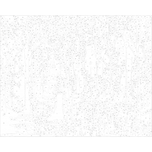 Нощна целувка - Картина по номера ZG 0544