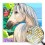 Елмазени гоблени - Бял кон EZ 333163