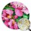 Елмазени гоблени с кръгла форма - Диви цветя ERL 070