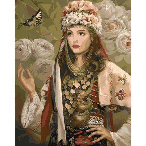 Рисуване по номера - Девойка ZG 24228