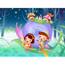 Картина по номера - Анимация Детски мечти ZE 3425