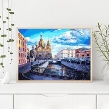 Санкт-Петербург - Картина по номера ZG 0683