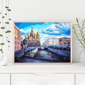 Санкт-Петербург - Картина по номера ZG 0683