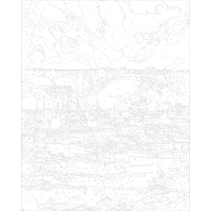 Лодки - Картина по номера ZG 0703