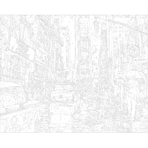 Нощен Ню Йорк - Картина по номера ZG 0777