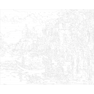 Лятна Венеция - Картина по номера ZG 0782