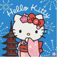 Картина по номера - Hello Kitty ZP 239