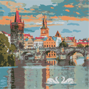 Картина по номера - Прага ZP 258