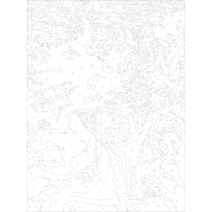 Картина по номера - Арт-жена и море ZE 3429