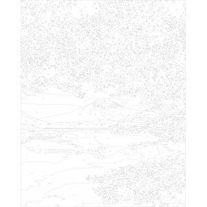 Есенно езеро - Картина по номера ZG 0805
