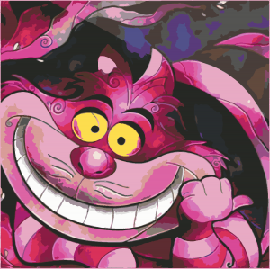 Картина по номера - Чеширска котка ZP 276 Картина по номера - Чеширска котка ZP 276