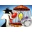 Картина по номера - Туити и котка ZE 3472