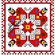 Българска шевица - Диамантен гоблен 010107