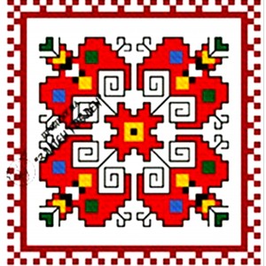 Българска шевица - Диамантен гоблен 010107
