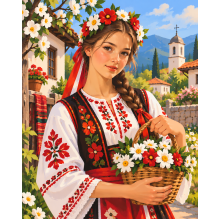 Лазарка  - Рисуване по номера