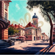 Лятна столица - Диамантен гоблен PZ 404009